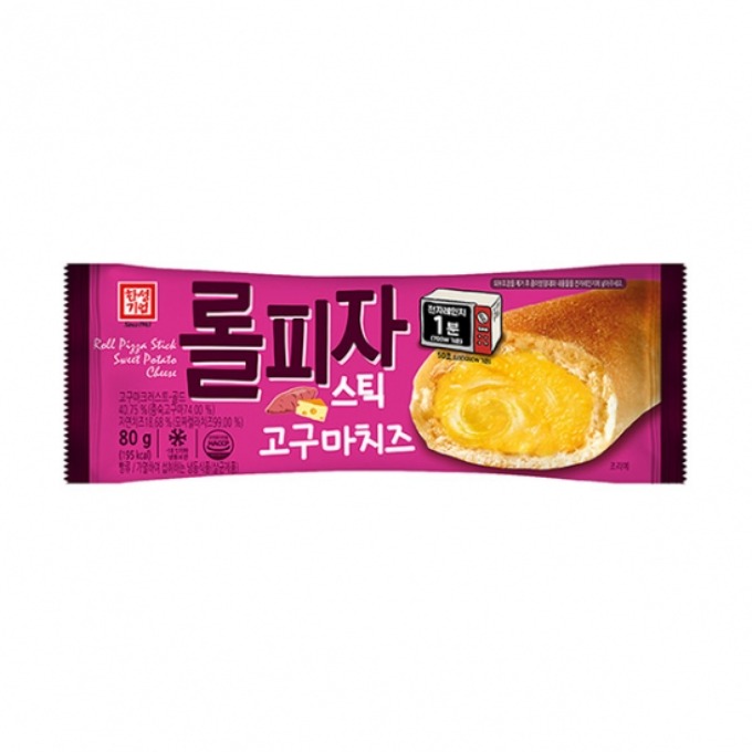 롤피자 스틱, 고구마 치즈맛 80g | 친환경 쇼핑몰, 에코후레쉬!
