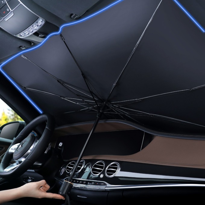 펼쳐서 커버하는 차량용 3세대 접이식 우산형 햇빛가리개 | 내가 선택하는 &#039;나&#039;다움, 펄킨