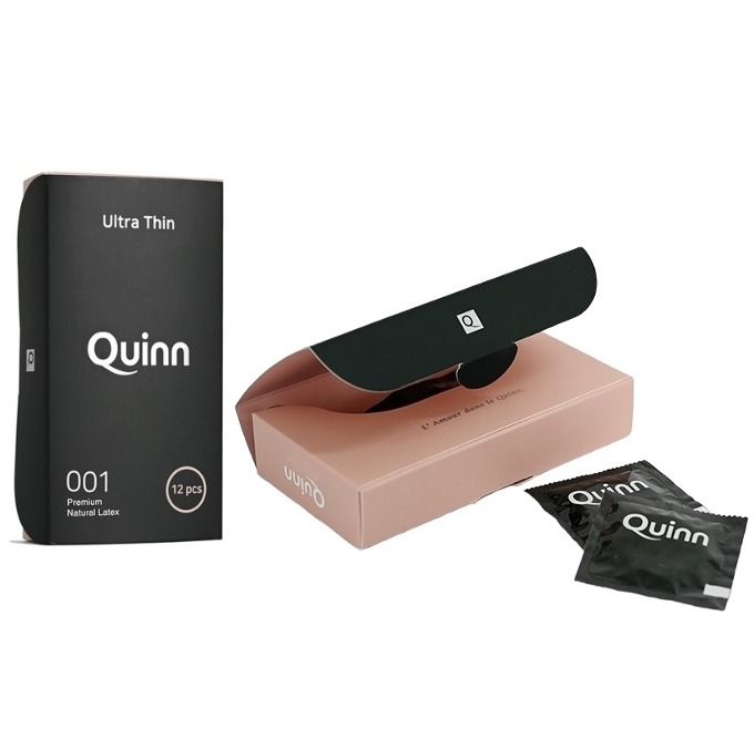 Quinn 001 Ultra Thin 12p(슬림형 콘돔) x 2팩 [무료배송] | 내가 선택하는 &#039;나&#039;다움, 펄킨